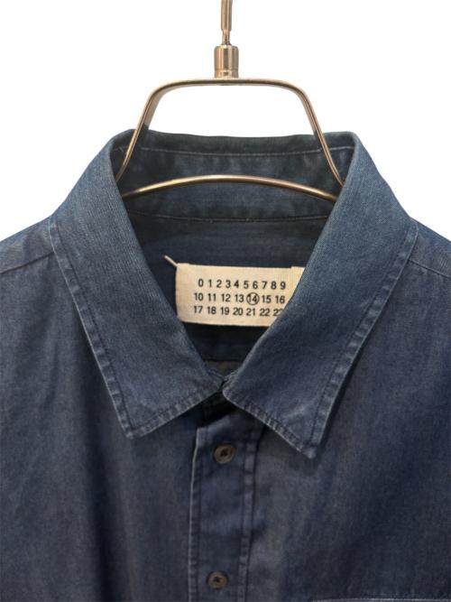Maison Margiela（メゾンマルジェラ）Maison Margiela (メゾンマルジェラ) デニムシャツ インディゴ サイズ:44の古着・服飾アイテム