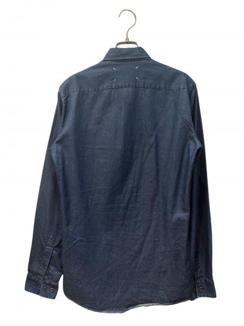 Maison Margiela（メゾンマルジェラ）Maison Margiela (メゾンマルジェラ) デニムシャツ インディゴ サイズ:44の古着・服飾アイテム