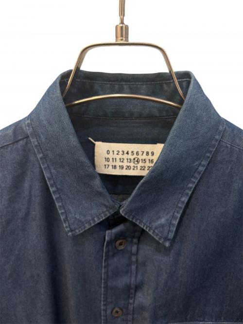 Maison Margiela（メゾンマルジェラ）Maison Margiela (メゾンマルジェラ) デニムシャツ インディゴ サイズ:44の古着・服飾アイテム