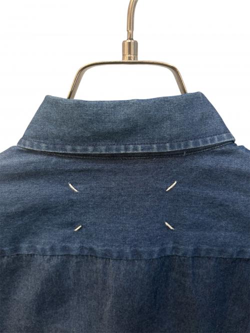Maison Margiela（メゾンマルジェラ）Maison Margiela (メゾンマルジェラ) デニムシャツ インディゴ サイズ:44の古着・服飾アイテム