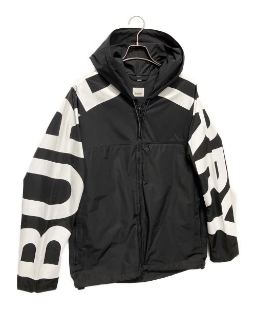 BURBERRY（バーバリー）BURBERRY (バーバリー) サイドロゴナイロンジャケット ブラック サイズ:Mの古着・服飾アイテム