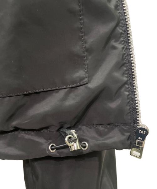 PRADA（プラダ）PRADA (プラダ) 19AW Metal Triangle Logo Nylon Jacket メタルトライアングルロゴ ナイロンジャケット/SGH278 R132 1060 ブラック サイズ:46の古着・服飾アイテム