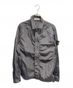 STONE ISLANDストーンアイランド）の古着「ナイロンシャツジャケット」｜ブラック