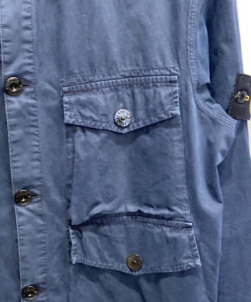 STONE ISLAND（ストーンアイランド）STONE ISLAND (ストーンアイランド) ワークシャツジャケット ネイビー サイズ:Sの古着・服飾アイテム