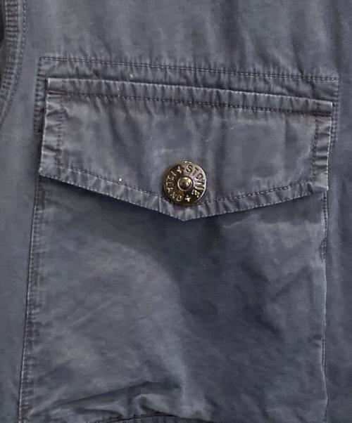STONE ISLAND（ストーンアイランド）STONE ISLAND (ストーンアイランド) ワークシャツジャケット ネイビー サイズ:Sの古着・服飾アイテム