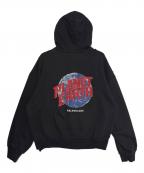 BALENCIAGAバレンシアガ）の古着「PLANET EARTH ZIP UP HOODIE」｜ブラック
