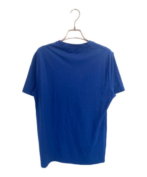 HERMES（エルメス）HERMES (エルメス) ポケットTシャツ ブルー サイズ:XSの古着・服飾アイテム