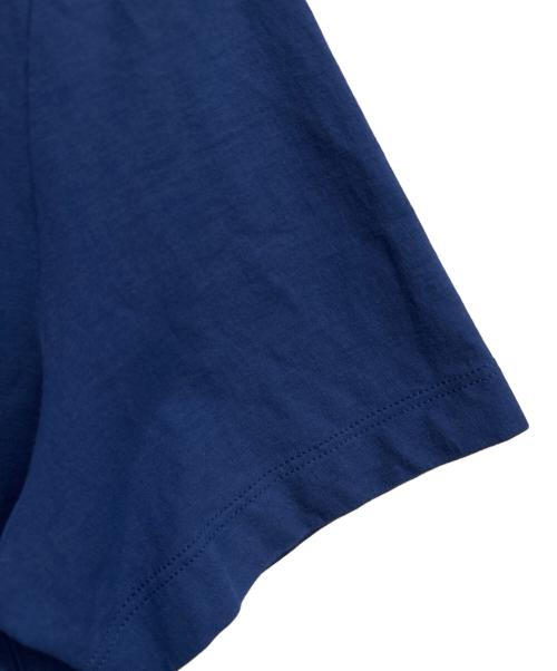 HERMES（エルメス）HERMES (エルメス) ポケットTシャツ ブルー サイズ:XSの古着・服飾アイテム
