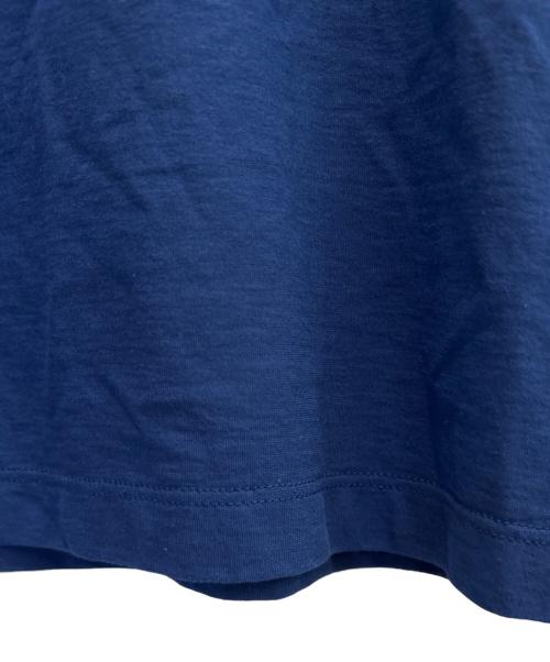 HERMES（エルメス）HERMES (エルメス) ポケットTシャツ ブルー サイズ:XSの古着・服飾アイテム