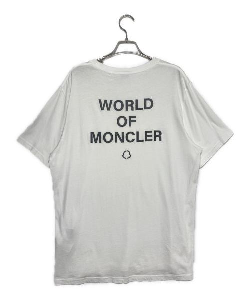 MONCLER（モンクレール）MONCLER (モンクレール) FRAGMENTS (フラグメント) GENIUSWORLD OF MONCLERTシャツ ホワイト サイズ:Mの古着・服飾アイテム