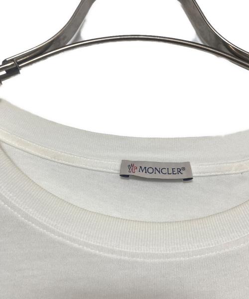 MONCLER（モンクレール）MONCLER (モンクレール) FRAGMENTS (フラグメント) GENIUSWORLD OF MONCLERTシャツ ホワイト サイズ:Mの古着・服飾アイテム