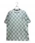 LOUIS VUITTON（ルイ ヴィトン）の古着「ダミエモノグラムTシャツ」｜スカイブルー