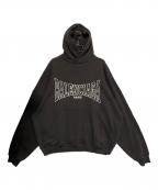 BALENCIAGAバレンシアガ）の古着「Large Fit Hoodie/BLACK」｜ブラック