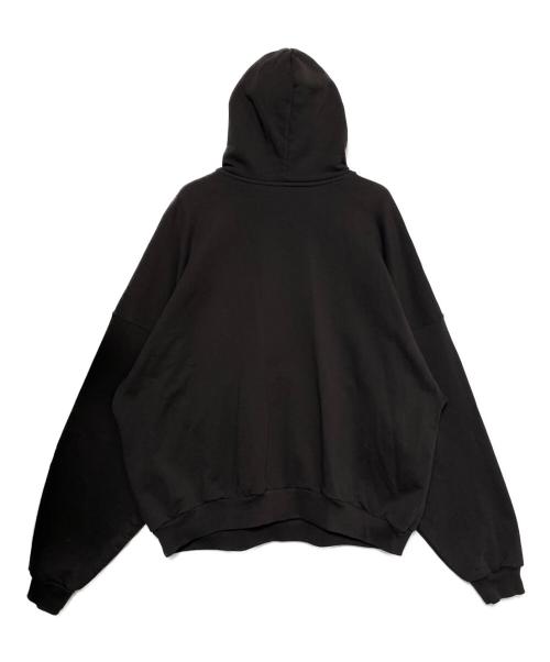 BALENCIAGA（バレンシアガ）BALENCIAGA (バレンシアガ) Large Fit Hoodie/BLACK ブラック サイズ:XSの古着・服飾アイテム