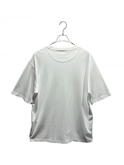 PRADA（プラダ）PRADA (プラダ) トライアングルロゴTシャツ ホワイト サイズ:XLの古着・服飾アイテム