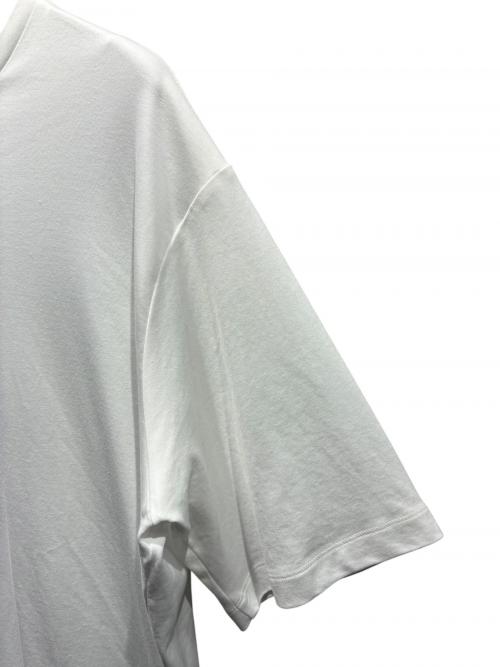 PRADA（プラダ）PRADA (プラダ) トライアングルロゴTシャツ ホワイト サイズ:XLの古着・服飾アイテム