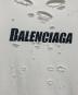 中古・古着 BALENCIAGA (バレンシアガ) Caps Destroyed Hoodie ホワイト サイズ:XS：60000円