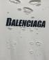 中古・古着 BALENCIAGA (バレンシアガ) Caps Destroyed Hoodie ホワイト サイズ:XS：70000円