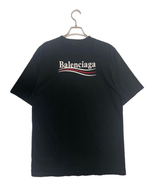 BALENCIAGA（バレンシアガ）BALENCIAGA (バレンシアガ) キャンペーンロゴTシャツ ブラック サイズ:XXSの古着・服飾アイテム
