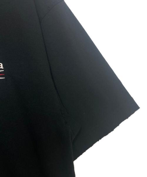 BALENCIAGA（バレンシアガ）BALENCIAGA (バレンシアガ) キャンペーンロゴTシャツ ブラック サイズ:XXSの古着・服飾アイテム