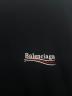 中古・古着 BALENCIAGA (バレンシアガ) キャンペーンロゴTシャツ ブラック サイズ:XXS：50000円
