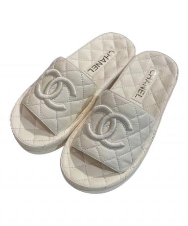 中古・古着通販】CHANEL (シャネル) ココマーク マトラッセ ミュール