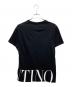 VALENTINO (ヴァレンティノ) 裾ロゴTシャツ ブラック サイズ:S：15000円