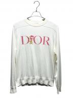 DIOR HOMMEディオール オム）の古着「フローラル刺繍ニット/293M653AT443」｜ホワイト