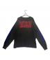 SAINT MICHAEL (セントマイケル) 河村康輔 KK_LS TEE / NOTHING IMP グレー×ブルー サイズ:XL：38000円