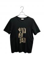 Saint Laurent Parisサンローランパリ）の古着「ロゴTシャツ/577121 YBJJ2」｜ブラック