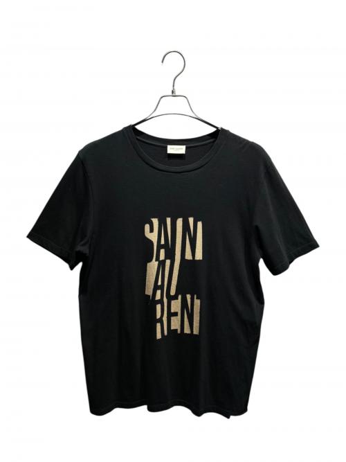 Saint Laurent Paris（サンローランパリ）Saint Laurent Paris (サンローランパリ) ロゴTシャツ/577121 YBJJ2 ブラック サイズ:Sの古着・服飾アイテム