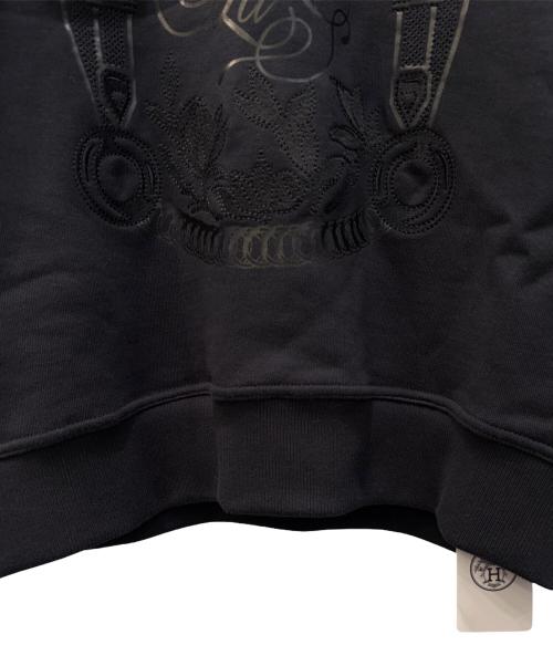 HERMES（エルメス）HERMES (エルメス) Grand Tralalaスウェット ブラック サイズ:34の古着・服飾アイテム