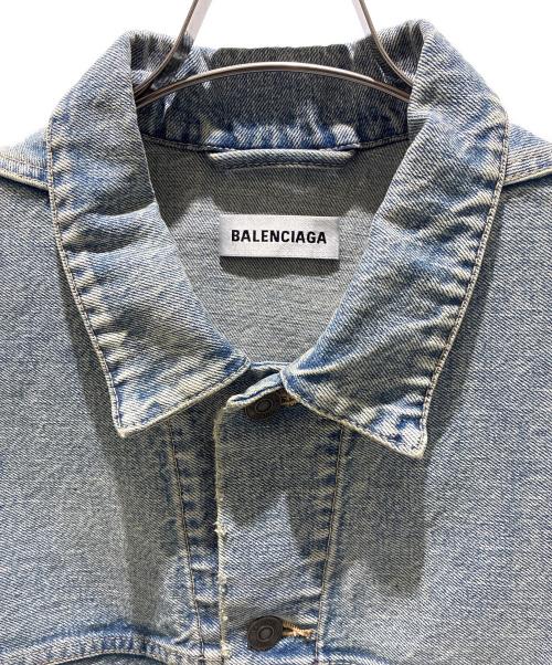 BALENCIAGA（バレンシアガ）BALENCIAGA (バレンシアガ) Upside Down Denim Jacket/アップサイドダウン デニムジャケット/625989 ブルー サイズ:36の古着・服飾アイテム