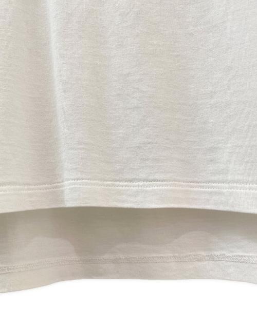 CELINE（セリーヌ）CELINE (セリーヌ) クロップドロゴTシャツ ホワイト サイズ:XSの古着・服飾アイテム