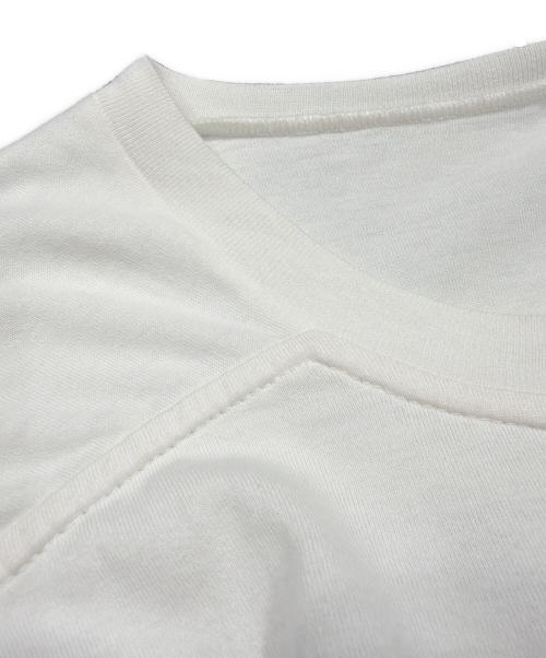 CELINE（セリーヌ）CELINE (セリーヌ) クロップドロゴTシャツ ホワイト サイズ:XSの古着・服飾アイテム