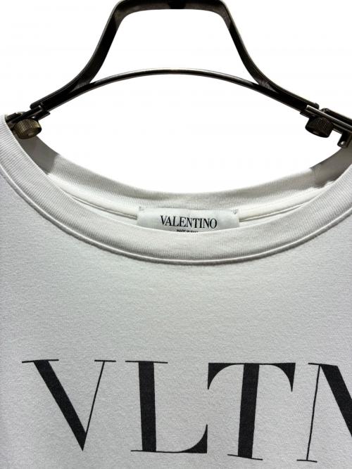 VALENTINO（ヴァレンティノ）VALENTINO (ヴァレンティノ) ロゴTシャツ ホワイト サイズ:XSの古着・服飾アイテム