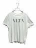 VALENTINO（ヴァレンティノ）の古着「ロゴTシャツ」｜ホワイト