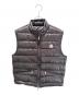 MONCLER（モンクレール）の古着「GUI/ダウンベスト」｜ブラック