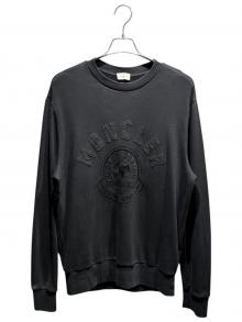 MONCLER（モンクレール）の古着「ロゴワッペンスウェット/I20918G00009」｜ブラック