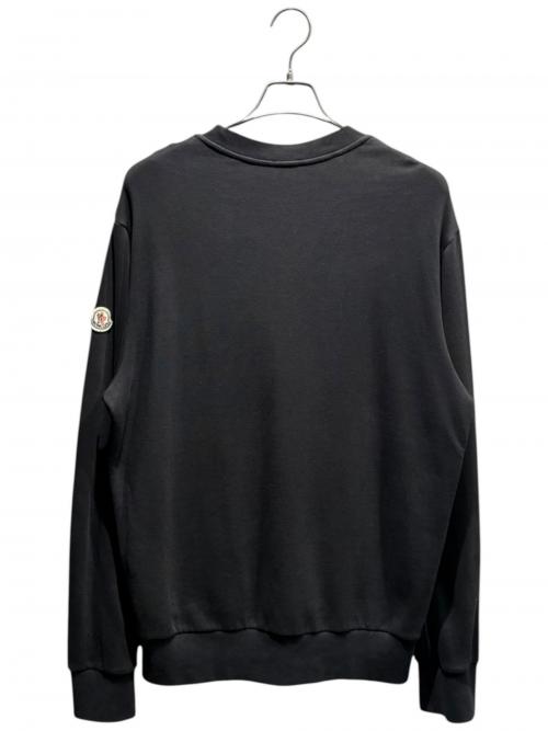 MONCLER（モンクレール）MONCLER (モンクレール) ロゴワッペンスウェット/I20918G00009 ブラック サイズ:Mの古着・服飾アイテム