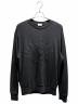 MONCLER（モンクレール）の古着「ロゴワッペンスウェット/I20918G00009」｜ブラック