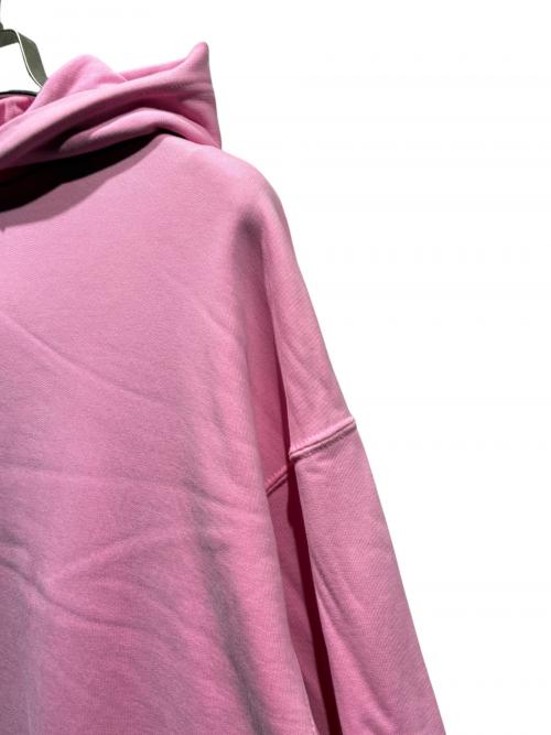 BALENCIAGA（バレンシアガ）BALENCIAGA (バレンシアガ) ラインストーンロゴパーカー/578135 TMVP3 ピンク サイズ:Sの古着・服飾アイテム