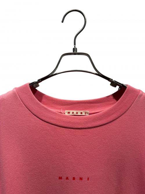 MARNI（マルニ）MARNI (マルニ) コンパクトロゴスウェット/FUMU0074P9 ピンク サイズ:52の古着・服飾アイテム