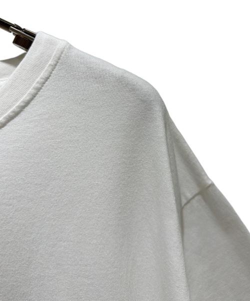 VALENTINO（ヴァレンティノ）VALENTINO (ヴァレンティノ) Chez Valentino Print T-Shirt/CHEZ VALENTINO プリント Tシャツ/6V3MG16PAPG ホワイト サイズ:Lの古着・服飾アイテム