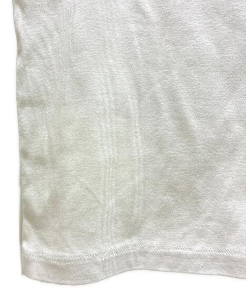 PRADA（プラダ）PRADA (プラダ) トライアングルロゴTシャツ/UJN824 S222 11ZM ホワイト サイズ:XSの古着・服飾アイテム