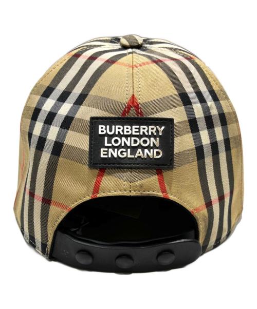 BURBERRY（バーバリー）BURBERRY (バーバリー) ノバチェックキャップ/8026929 ベージュ サイズ:Mの古着・服飾アイテム