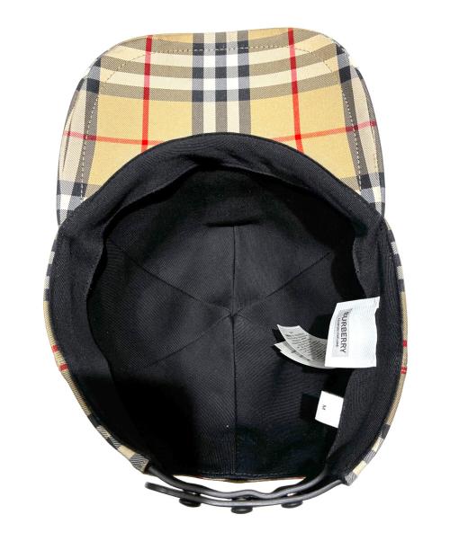 BURBERRY（バーバリー）BURBERRY (バーバリー) ノバチェックキャップ/8026929 ベージュ サイズ:Mの古着・服飾アイテム