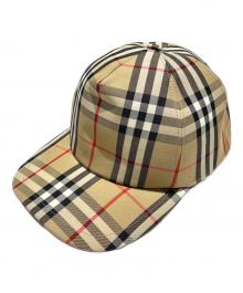 BURBERRY（バーバリー）の古着「ノバチェックキャップ/8026929」｜ベージュ