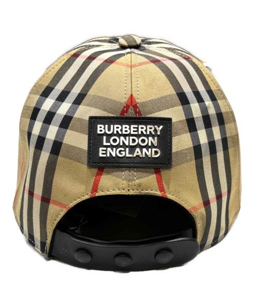 BURBERRY（バーバリー）BURBERRY (バーバリー) ノバチェックキャップ/8026929 ベージュ サイズ:Mの古着・服飾アイテム