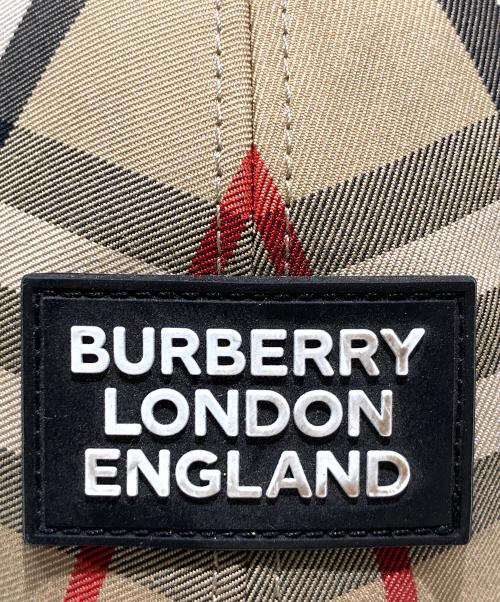 BURBERRY（バーバリー）BURBERRY (バーバリー) ノバチェックキャップ/8026929 ベージュ サイズ:Mの古着・服飾アイテム